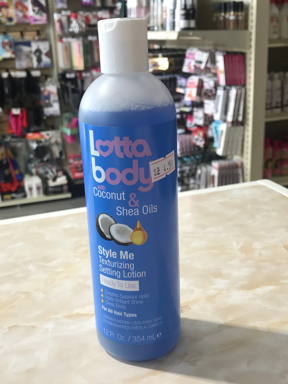 LOTTA BODY STYLE ME SETTING FOAM WITH COCONUT AND SHEA BUTTER