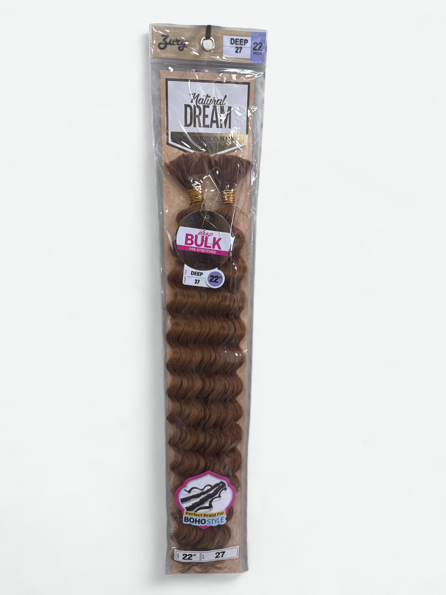 ZURY BULK PRE-STRETCHED REMY HUMAN HAIR