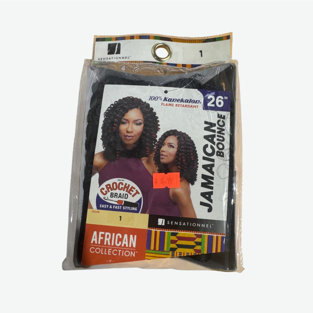 Jamaican Bounce crochet hair