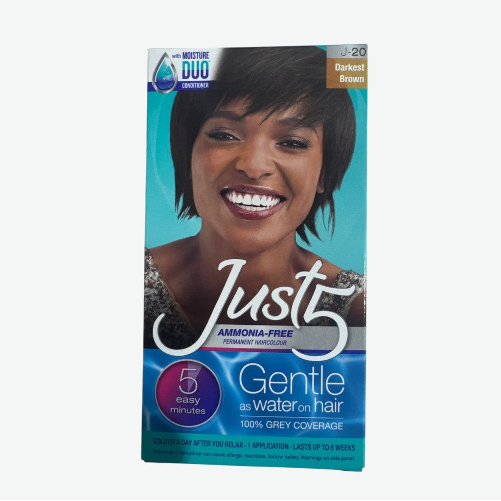 JUST 5 PERMANENT HAIR COLOUR
