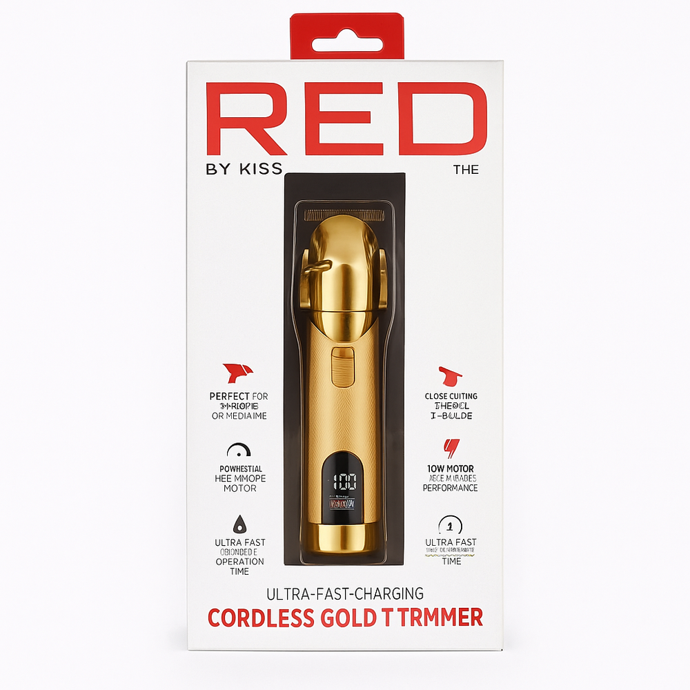 RED CORDLESS TRIMMER