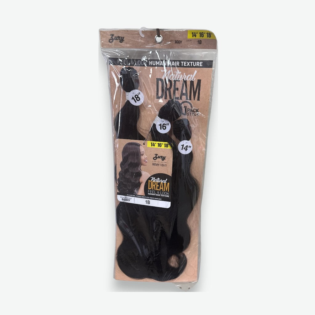 ZURY NATURAL DREAM HUMAN HAIR TEXTURE