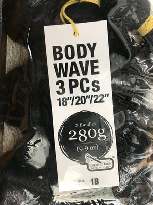 SHAKE-N-GO QRGANIQUE MASTERMIX 3-PCS HAIR BUNDLE