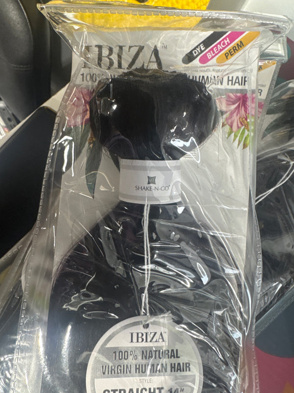 SHAKE N GO  IBIZA 100% NATURAL VIRGIN HUMAN HAIR