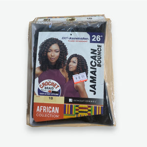 Jamaican Bounce crochet hair