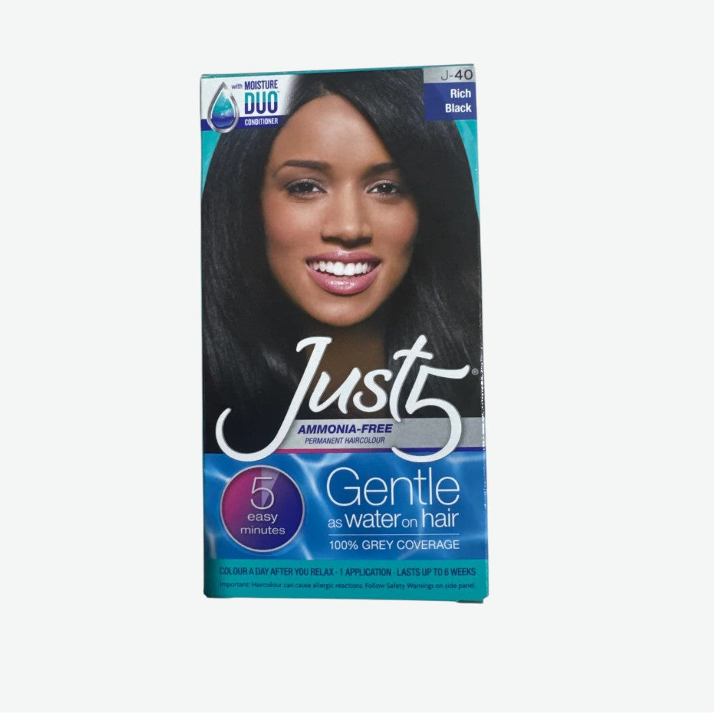 JUST 5 PERMANENT HAIR COLOUR