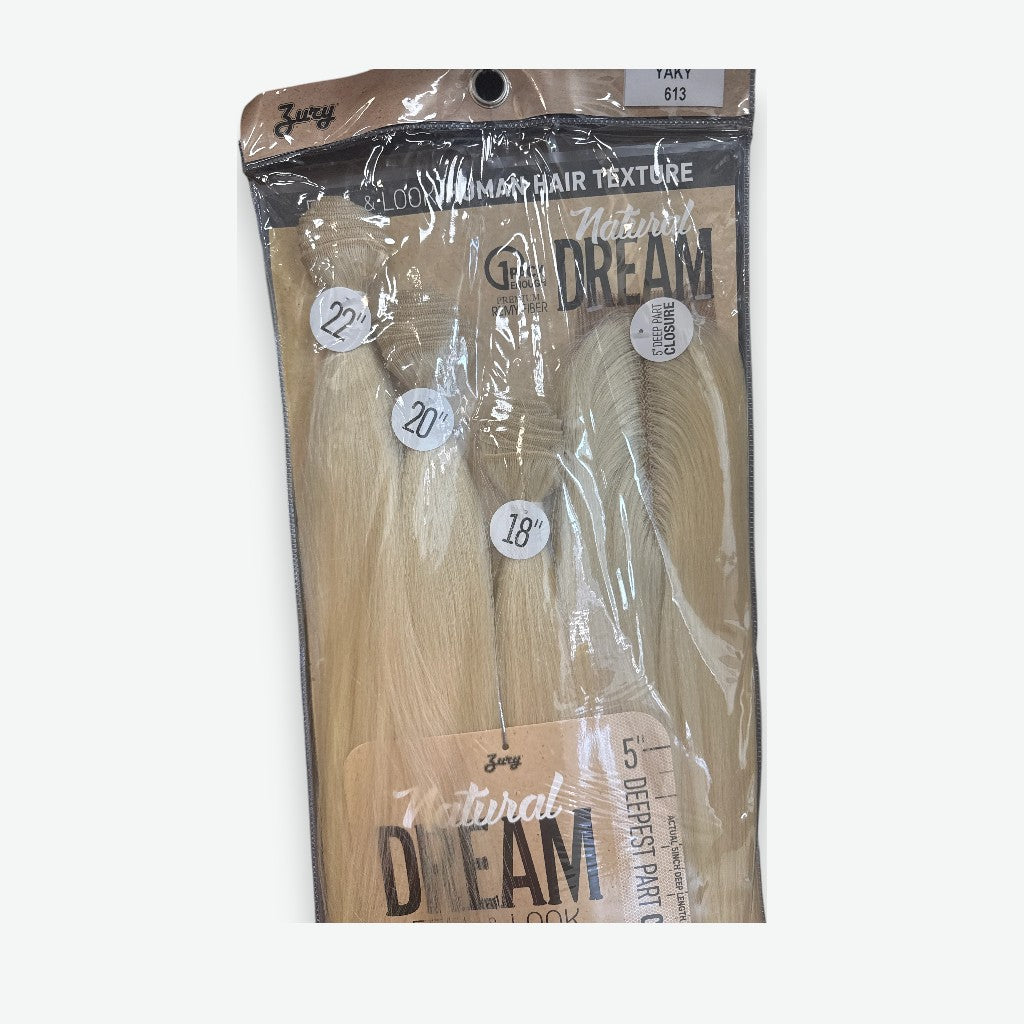 ZURY NATURAL DREAM HUMAN HAIR TEXTURE