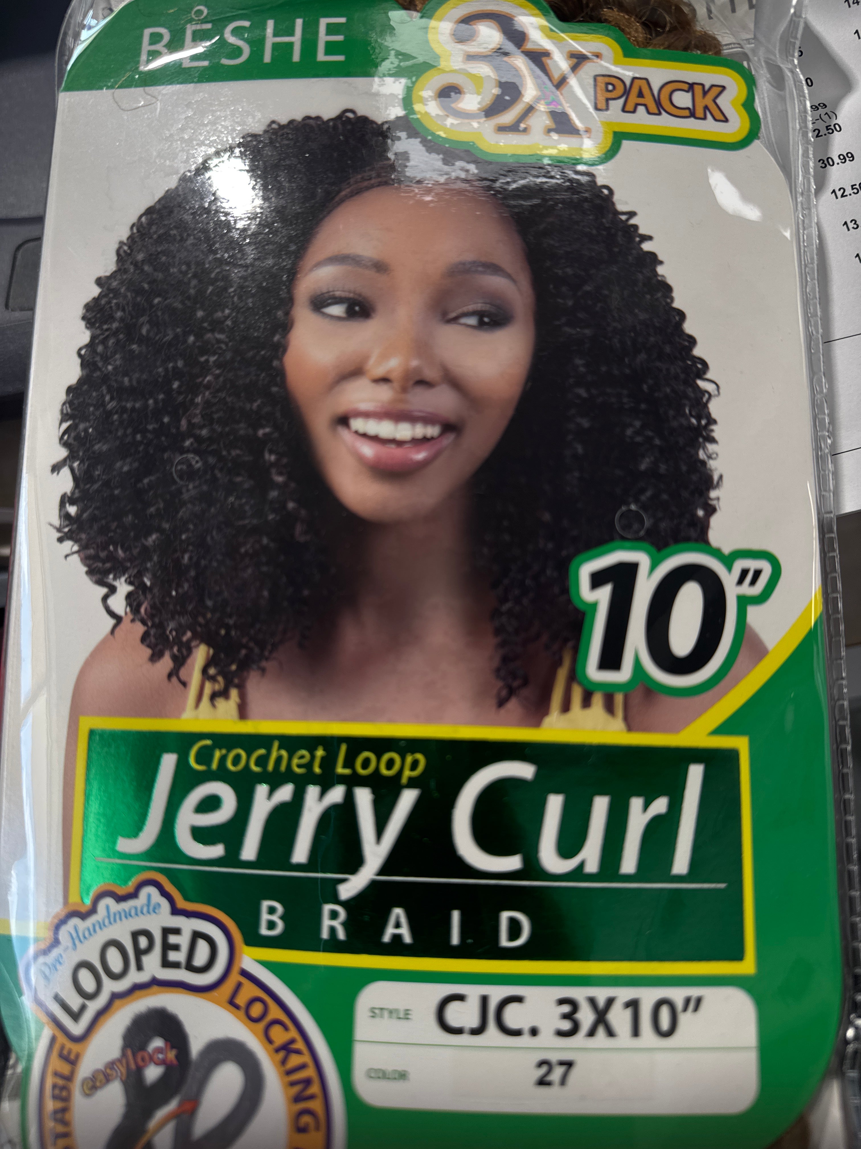 BESHE JERRY CURL CROCHET BRAID