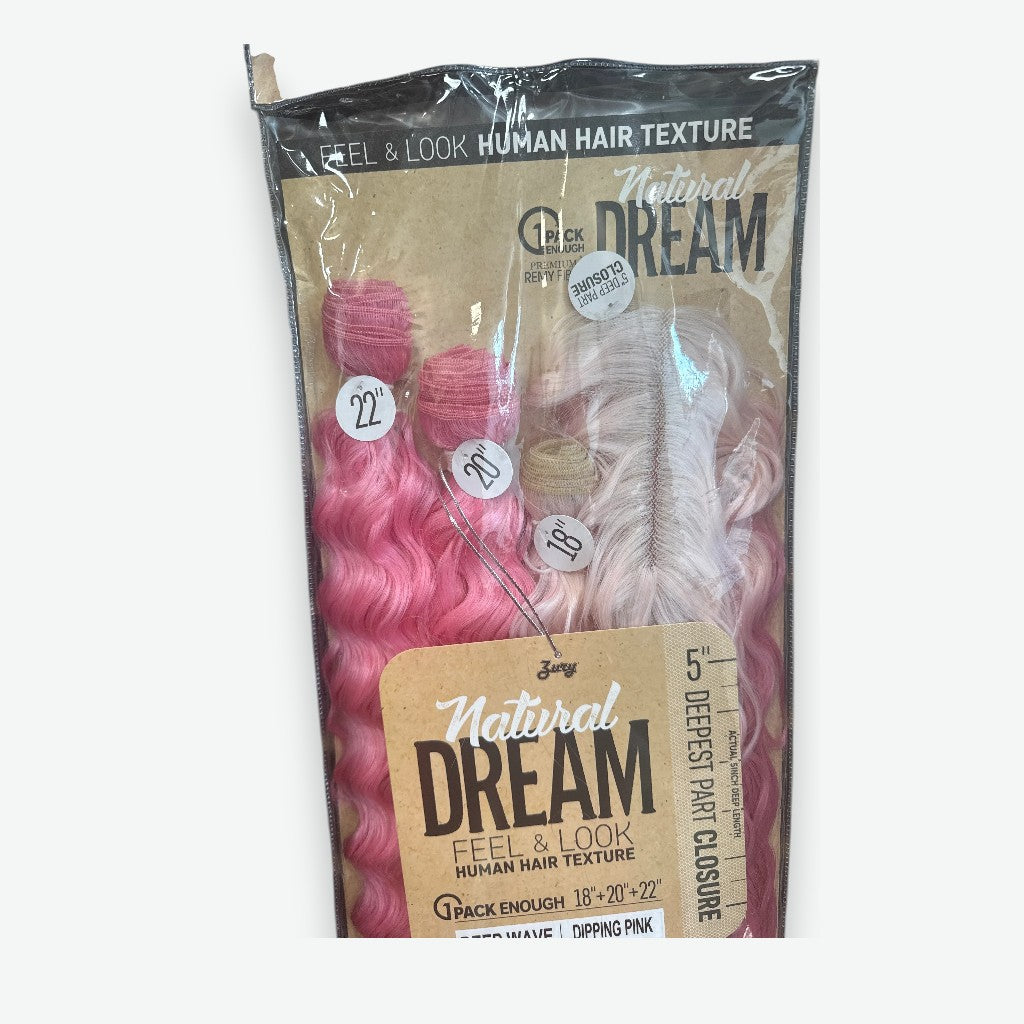 ZURY NATURAL DREAM HUMAN HAIR TEXTURE