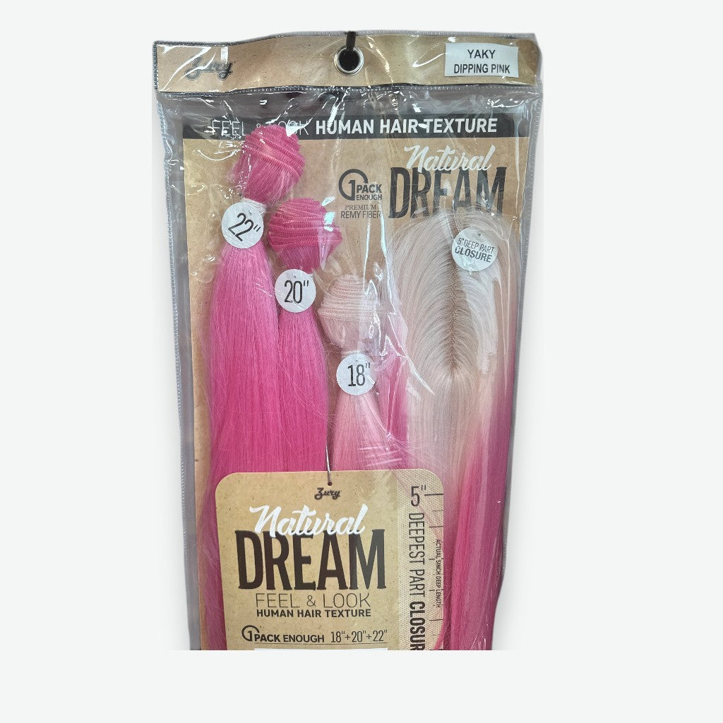 ZURY NATURAL DREAM HUMAN HAIR TEXTURE