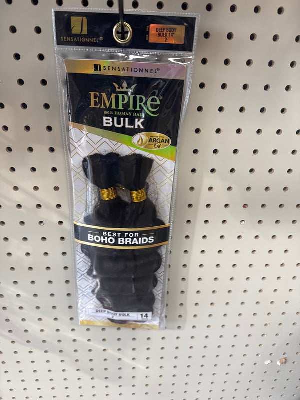 SENSATIONNEL EMPIRE BULK 100%HUMAN HAIR