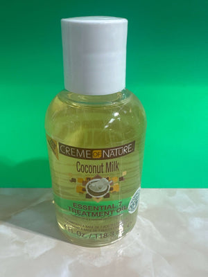 creme of nature coconut oil