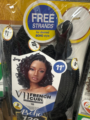 ZURY V11 BOHO CURLY CROCHET BRIADS