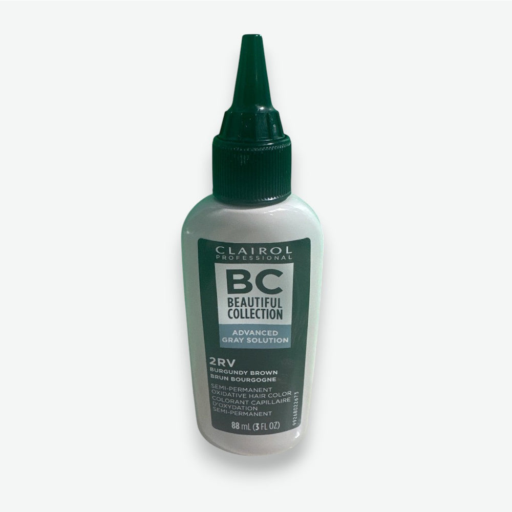 Clairol BC Beautiful Collection hair color bottle on a white background