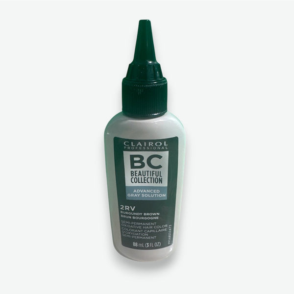 Clairol BC Beautiful Collection hair color bottle on a white background