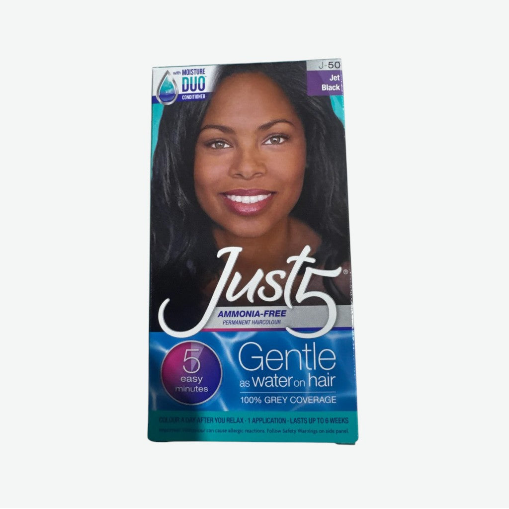 JUST 5 PERMANENT HAIR COLOUR