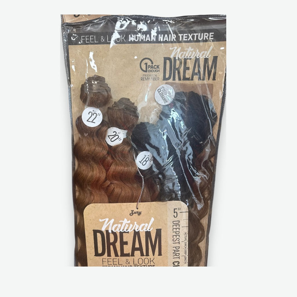 ZURY NATURAL DREAM HUMAN HAIR TEXTURE