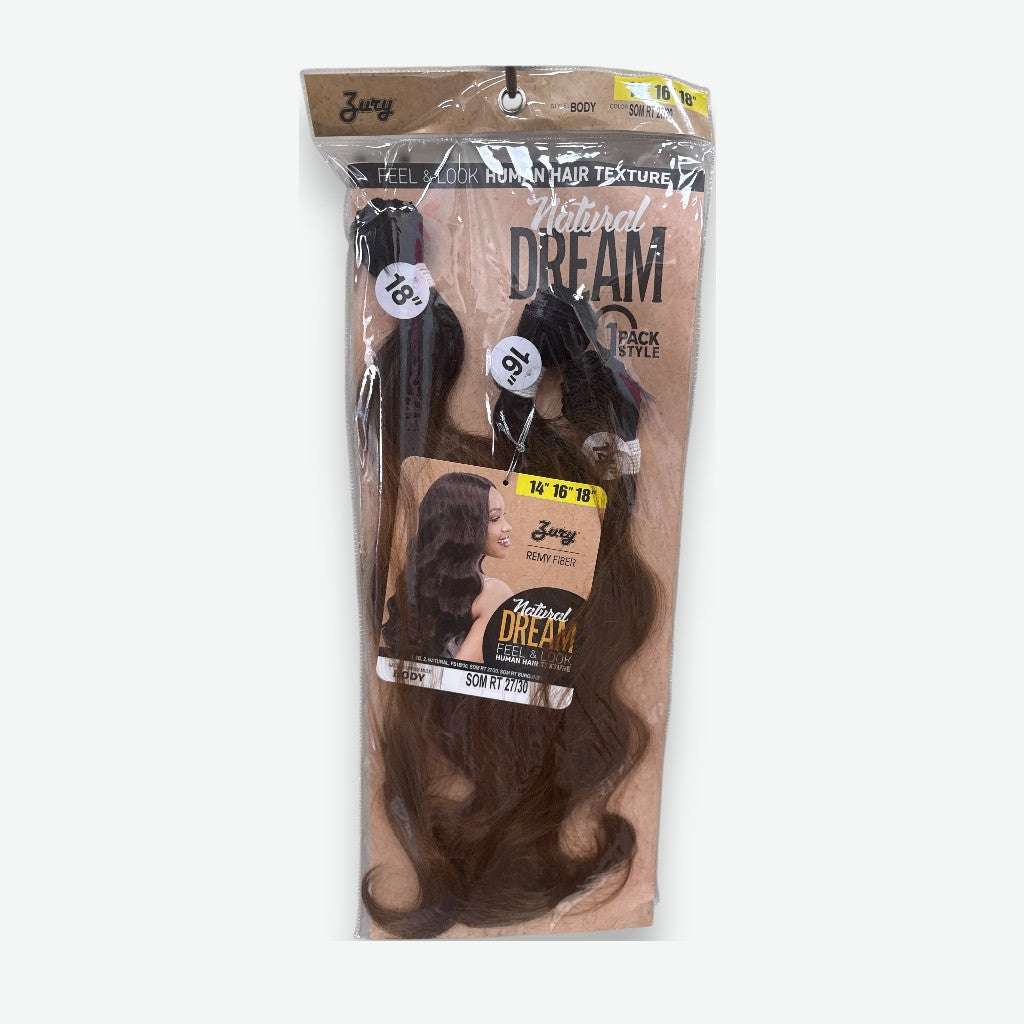 ZURY NATURAL DREAM HUMAN HAIR TEXTURE