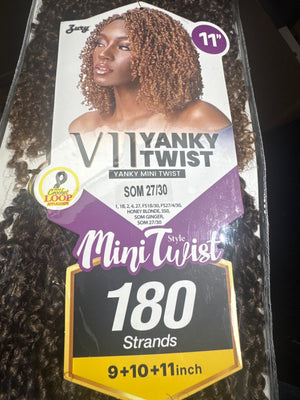 ZURY V11 BOHO CURLY CROCHET BRIADS