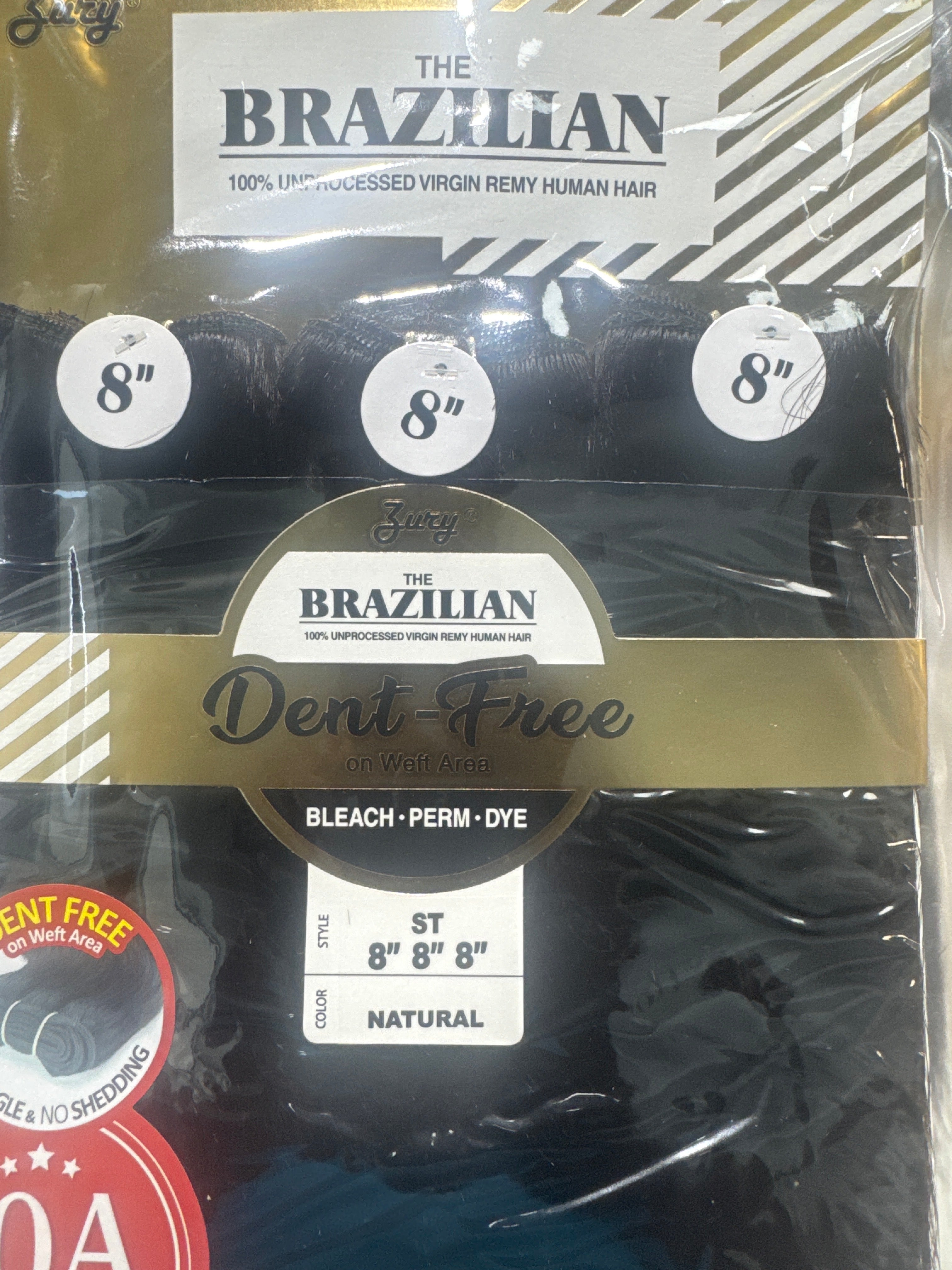 ZURY BRAZILIAN UNPROCESSED HUMAN HAIR