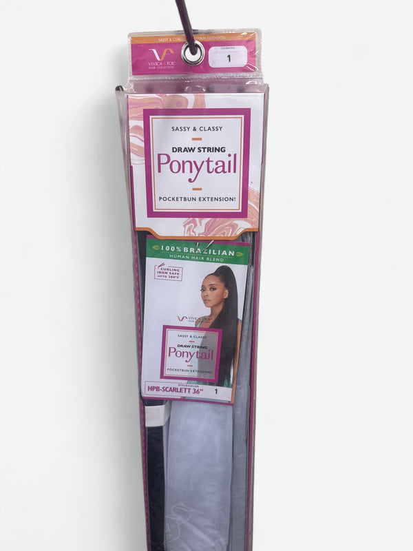 VIVICA A FOX DRAWSTRING PONYTAIL