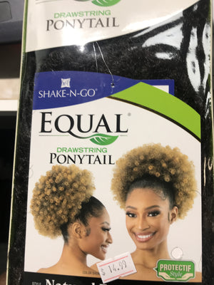 SHAKE N GO PONYTAILS