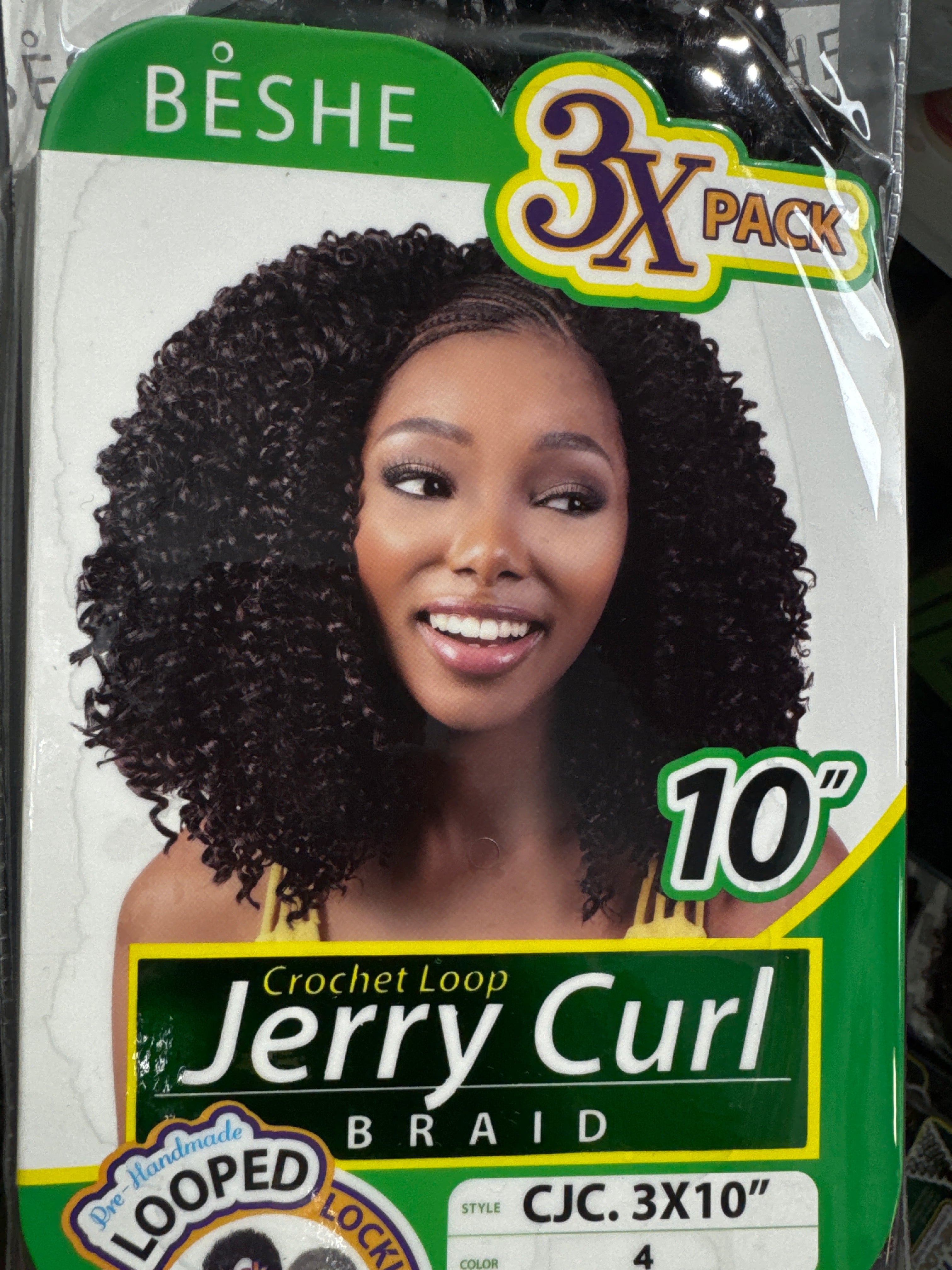 BESHE JERRY CURL CROCHET BRAID