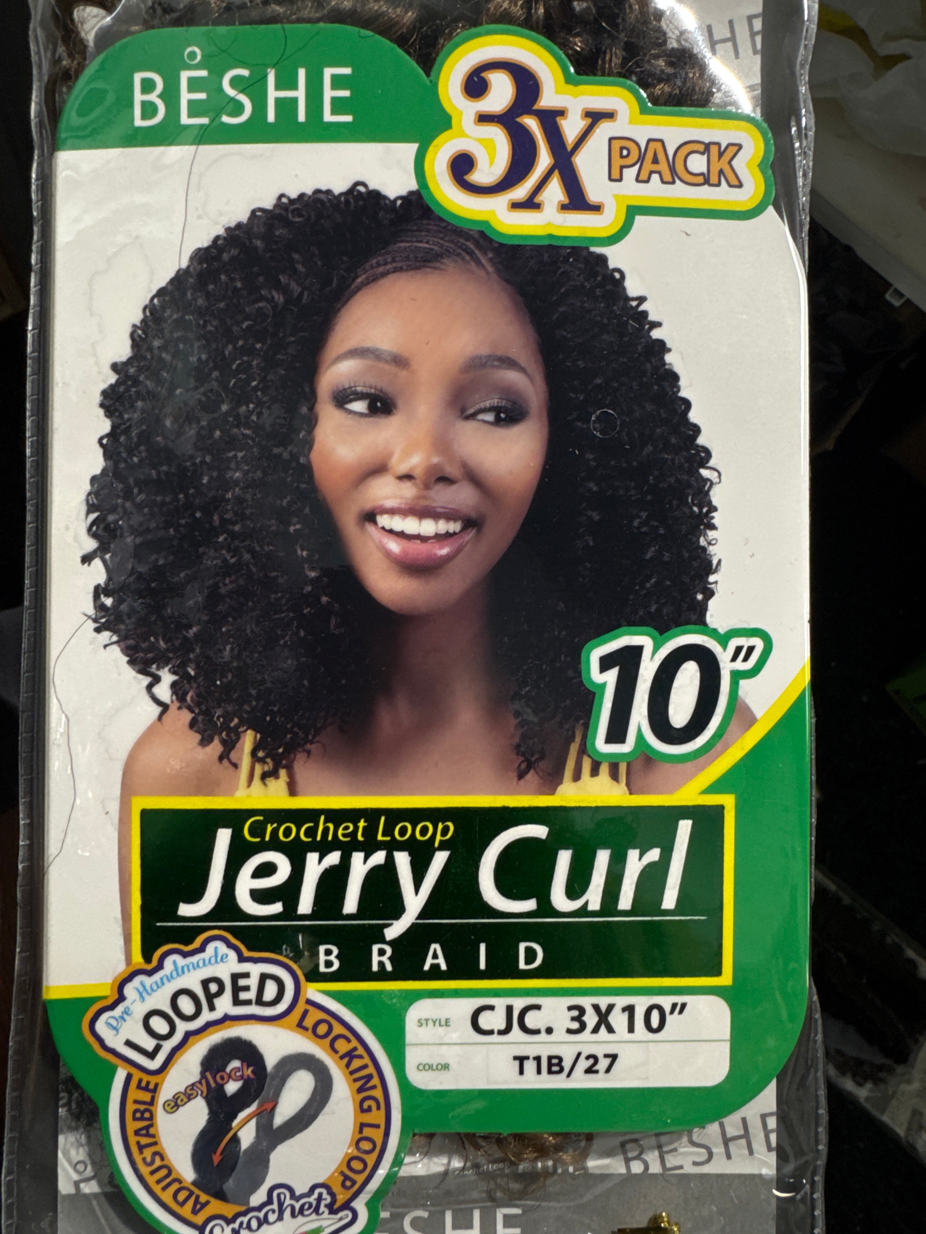 BESHE JERRY CURL CROCHET BRAID