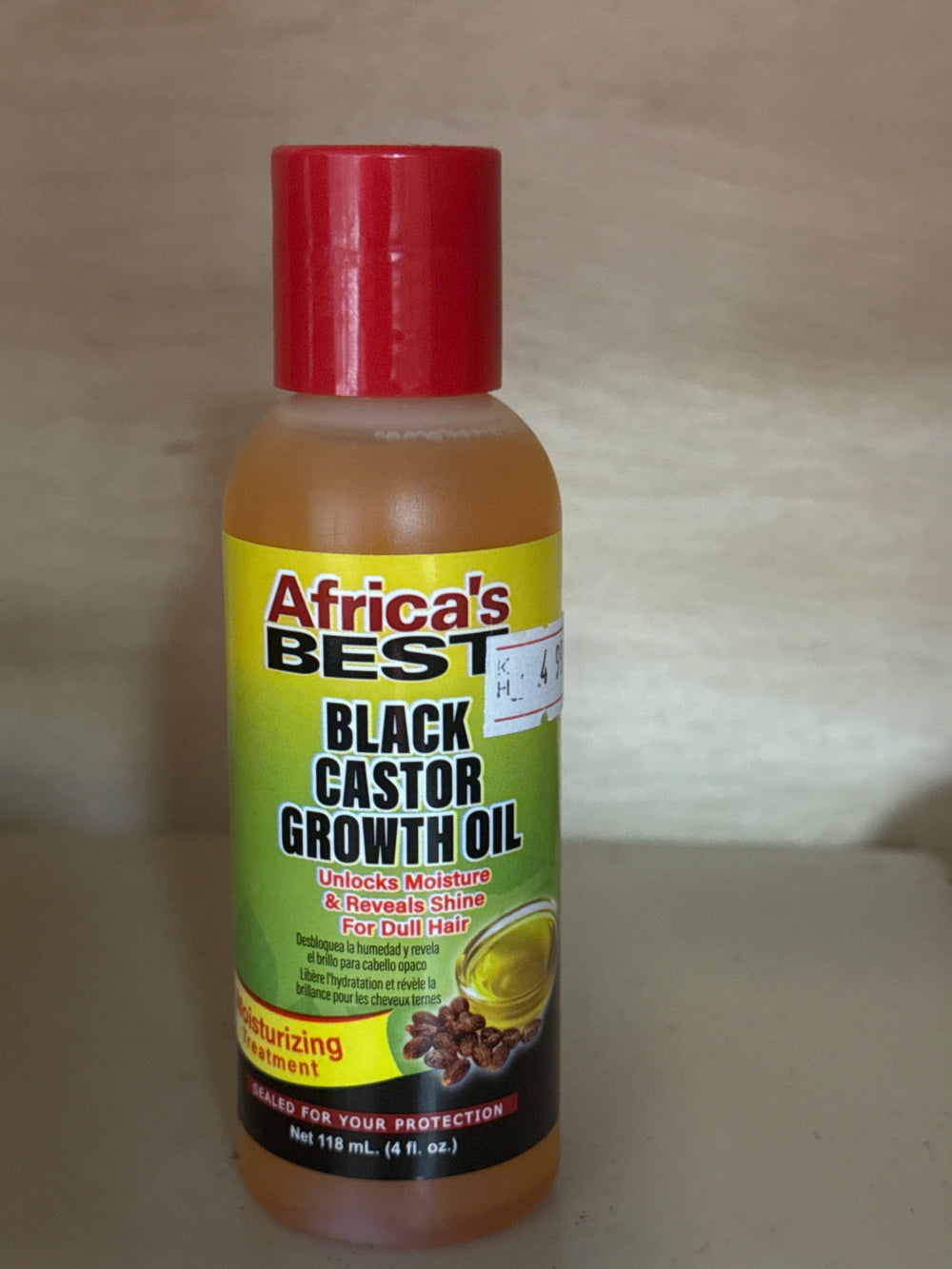 Africa's Best Black Castor Growth Oil