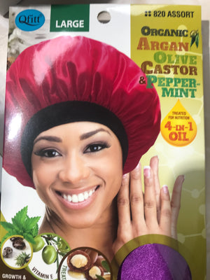 QFIT ORGANIC ARGAN 4-in-1 OIL SLEEP CAP