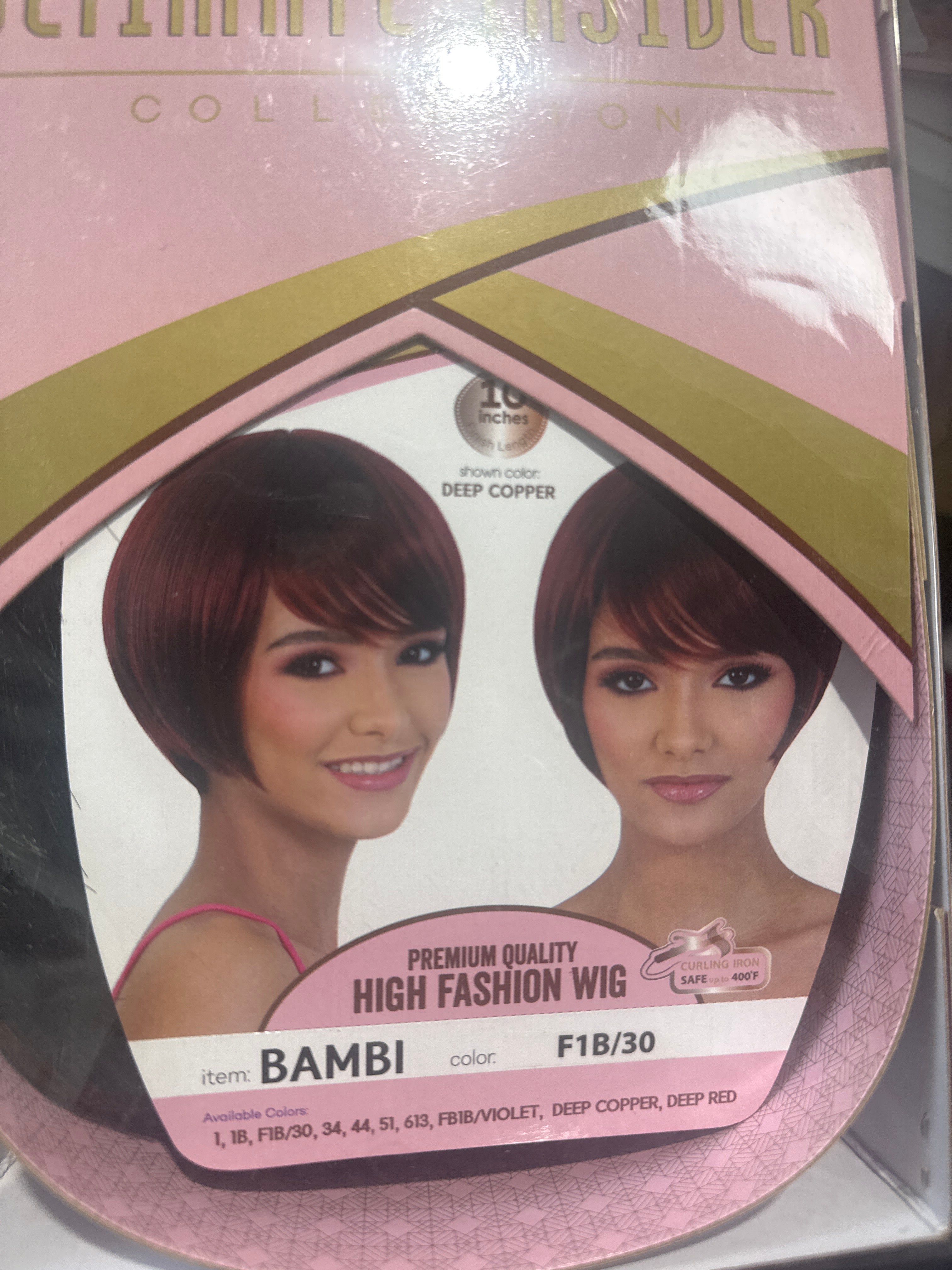 BESHE ULTIMATE INSIDER FASHON WIGS