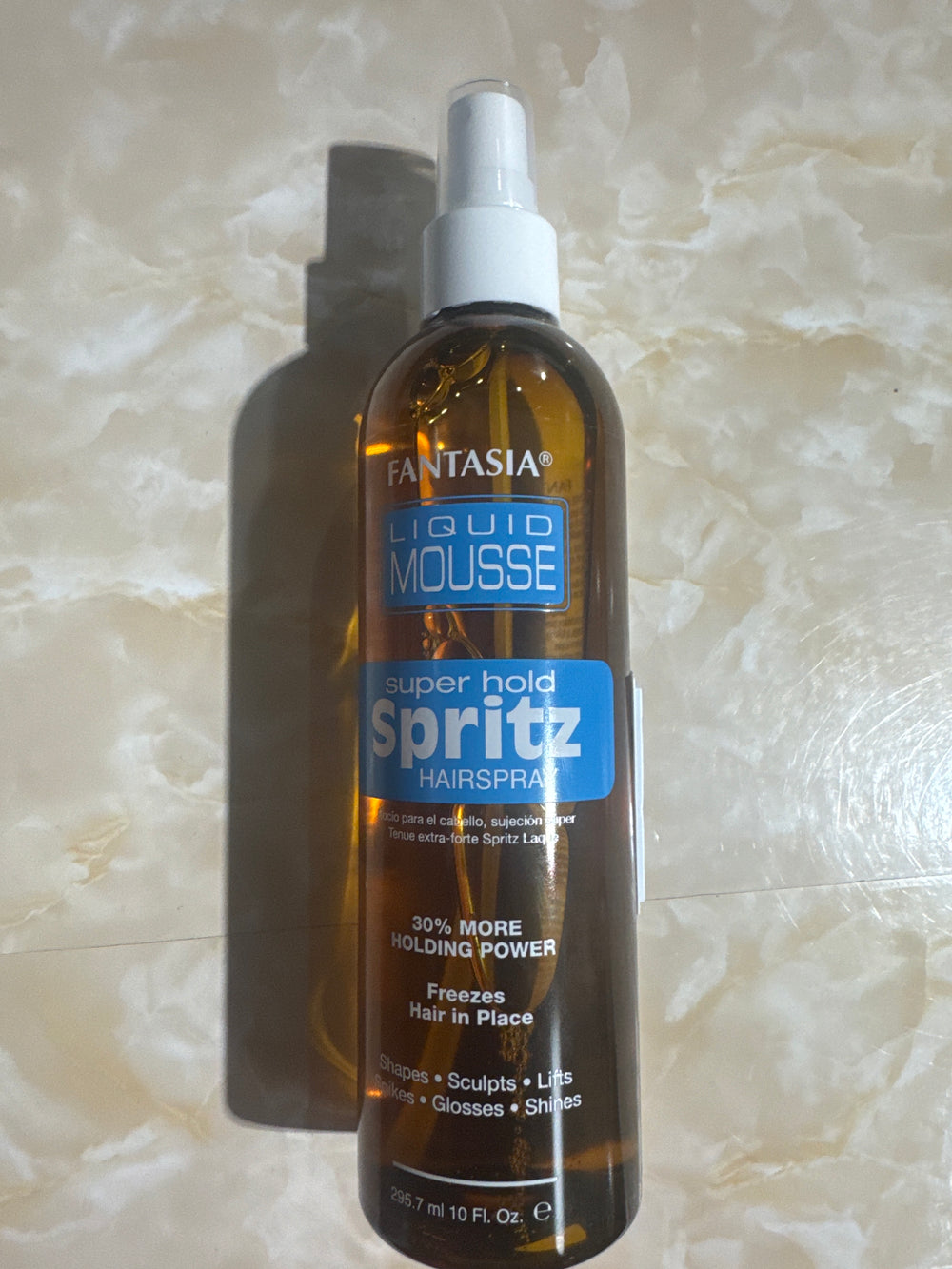 FANTASIA LIQUID MOUSSE SUPER HOLD SPRITZ HAIR SPRAY