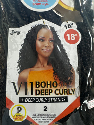 ZURY V11 BOHO CURLY CROCHET BRIADS