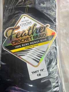 HOLLYWOOD CROCHET 100% REMY HUMAN HAIR