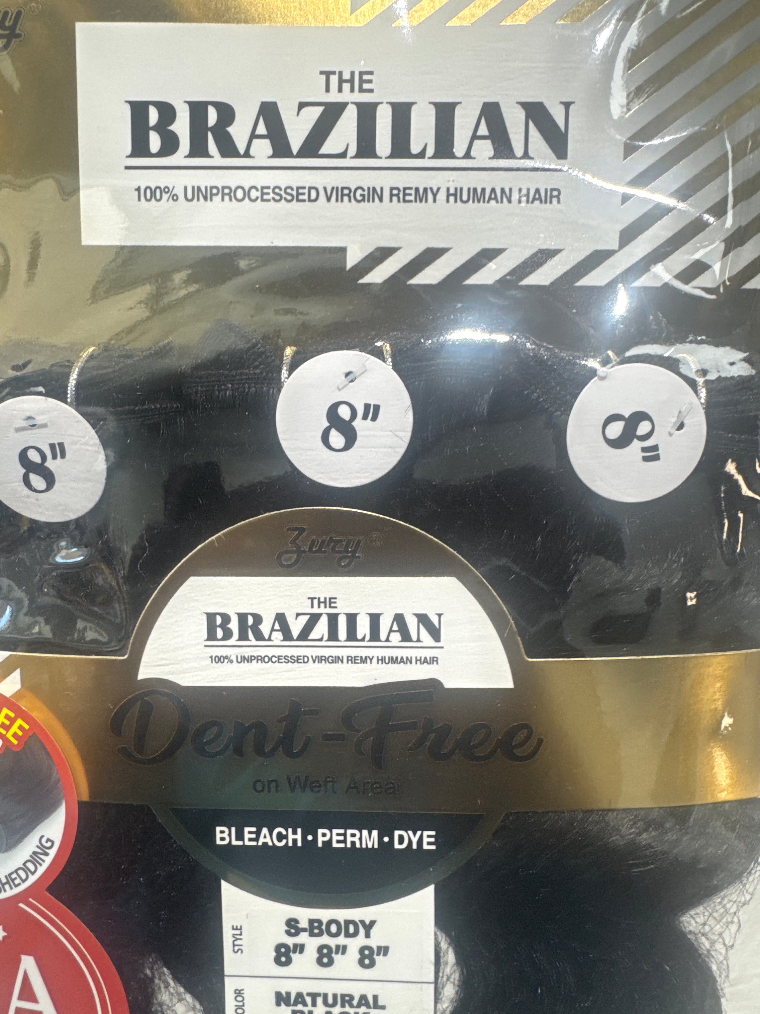 ZURY BRAZILIAN UNPROCESSED HUMAN HAIR