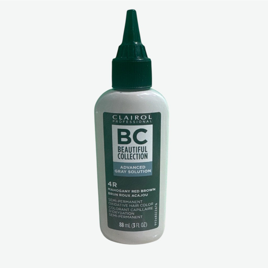 Clairol BC Beautiful Collection hair color bottle on a white background