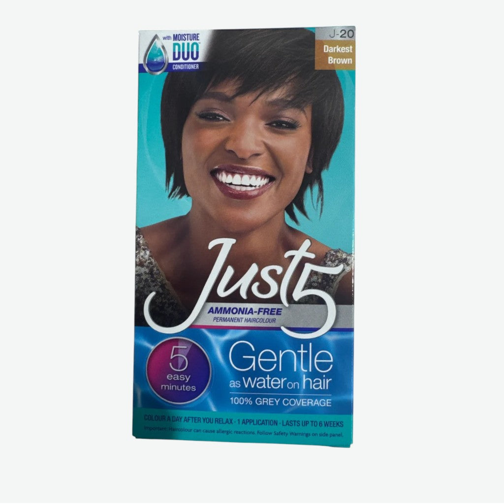 JUST 5 PERMANENT HAIR COLOUR
