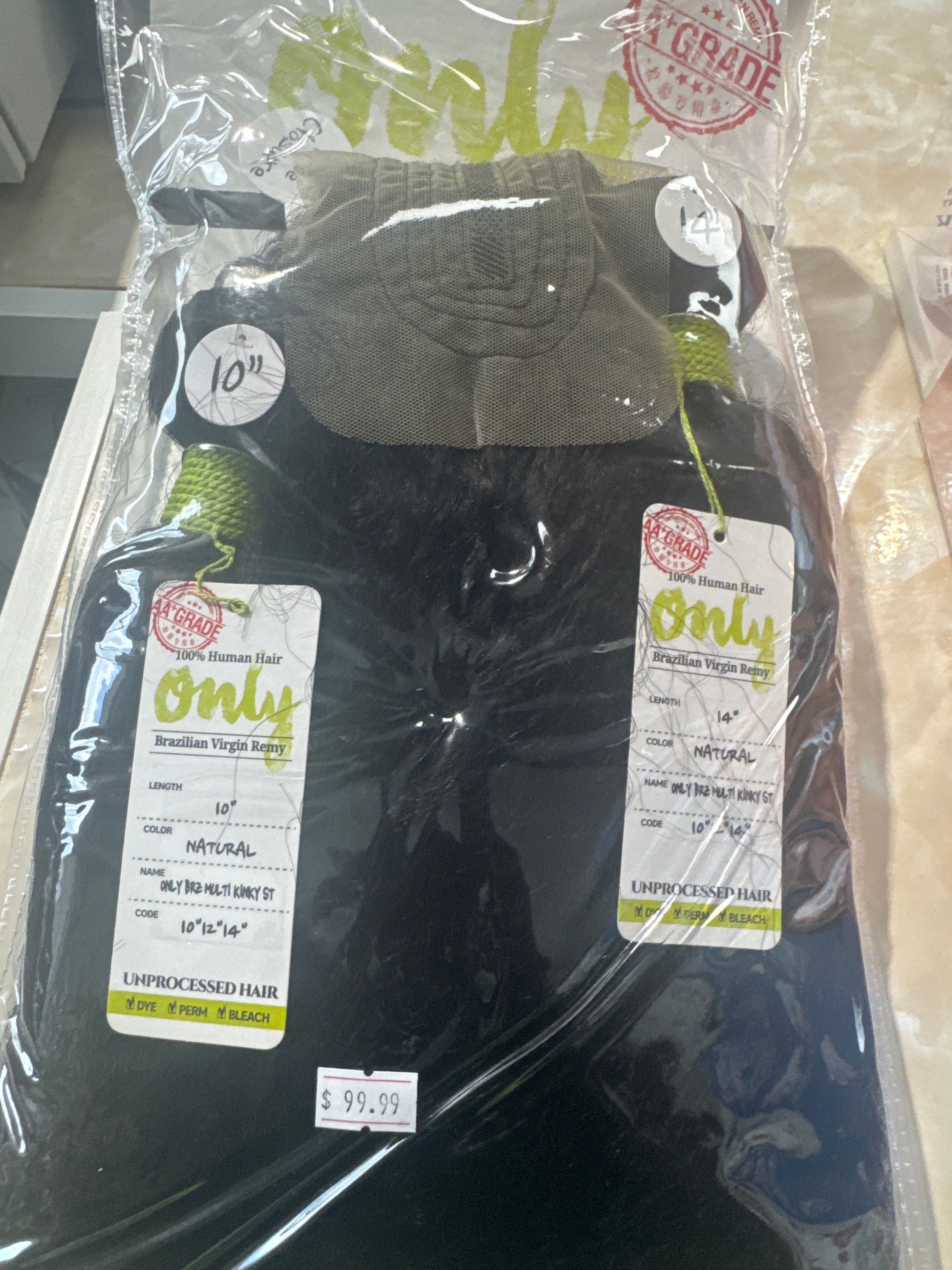 ZURY BRAZILIAN UNPROCESSED HUMAN HAIR