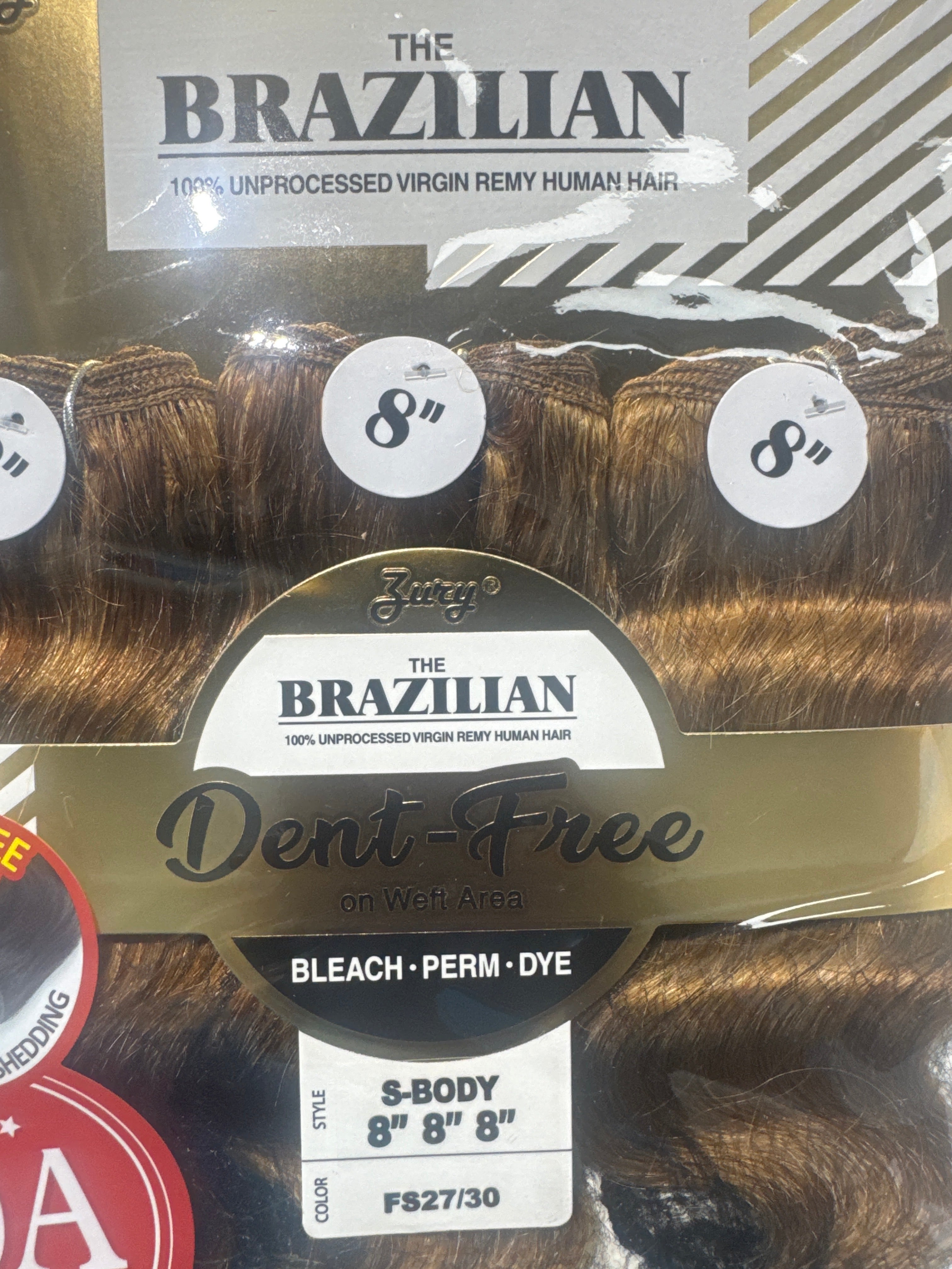 ZURY BRAZILIAN UNPROCESSED HUMAN HAIR