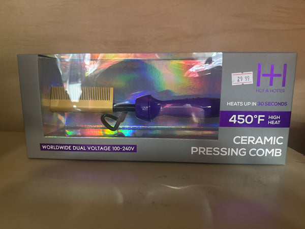 Hot & Hotter Ceramic Pressing Comb
