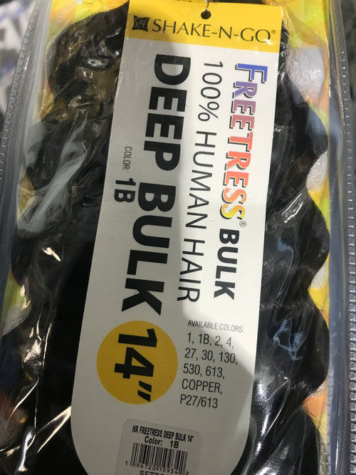 SHAKE N GO FREETRESS 100% HUMAN HAIR