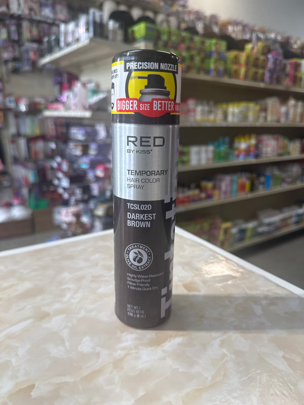 RED BY KISS TEMPORARY HAIR COLOR SPRAY TINTATION