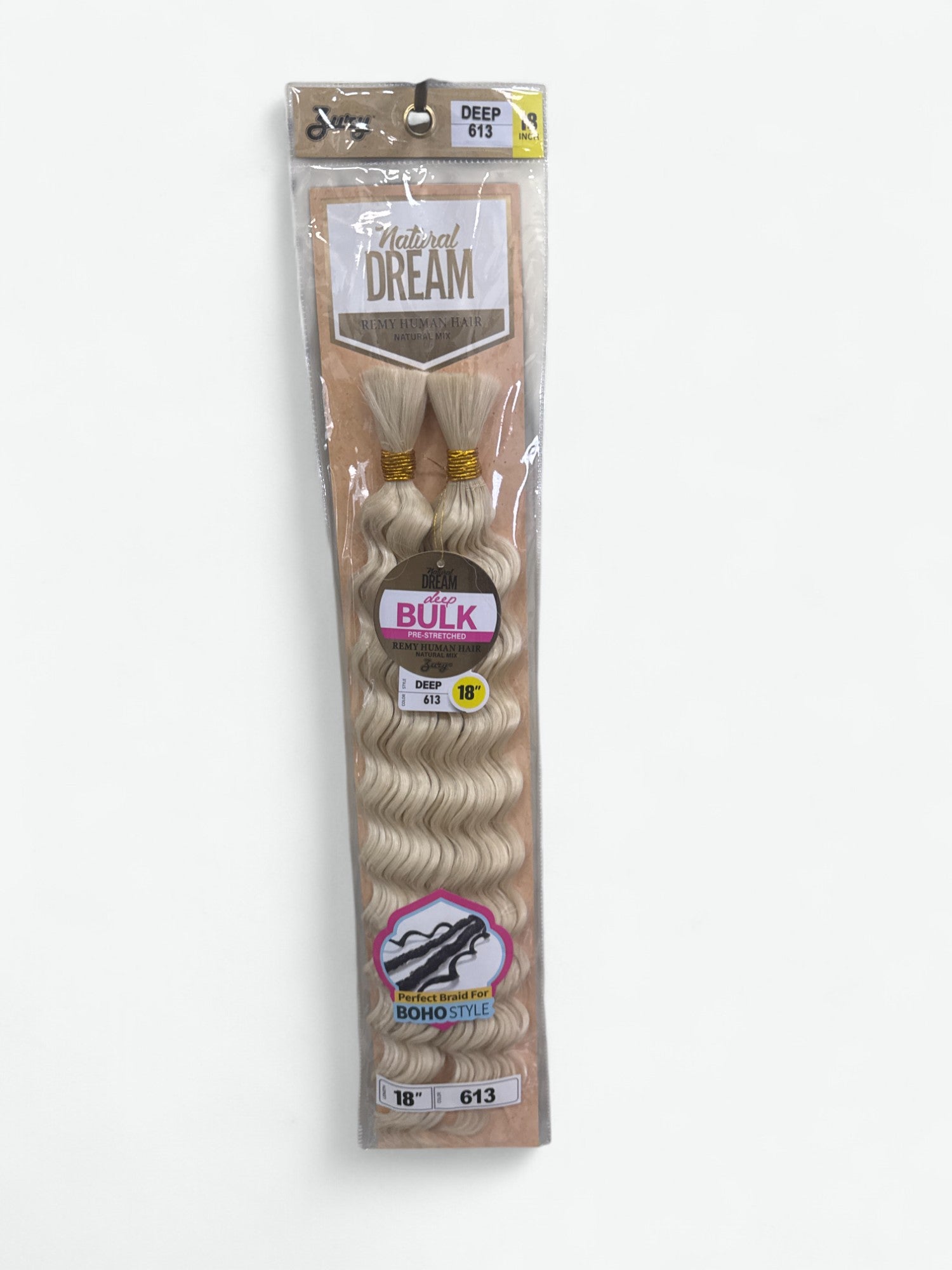 ZURY BULK PRE-STRETCHED REMY HUMAN HAIR