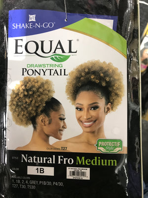 SHAKE N GO PONYTAILS