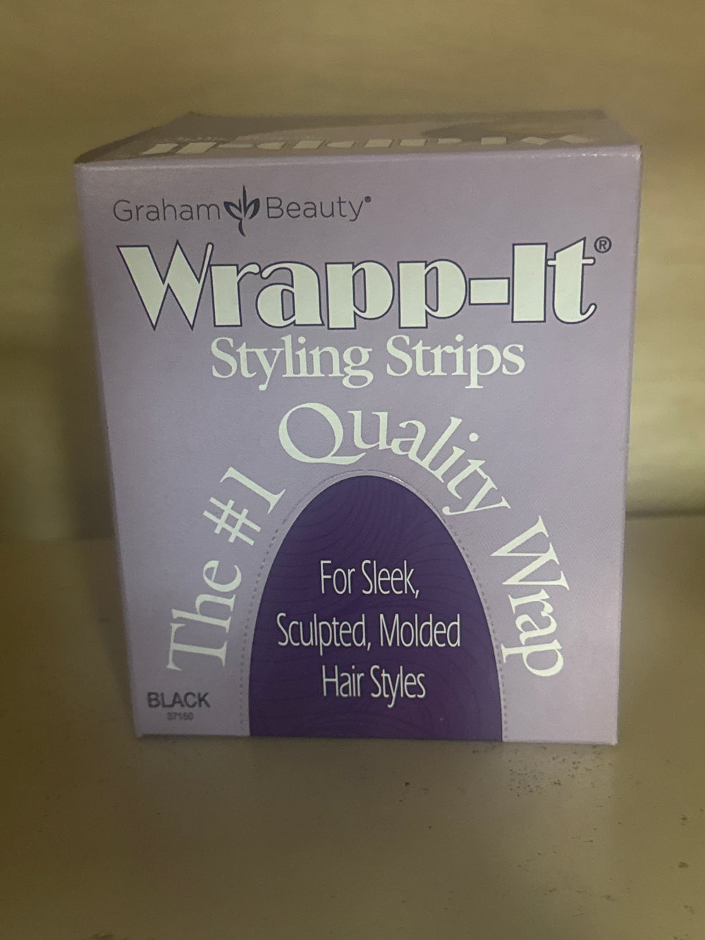 Graham Beauty Wrapp-It Styling Strips - Black