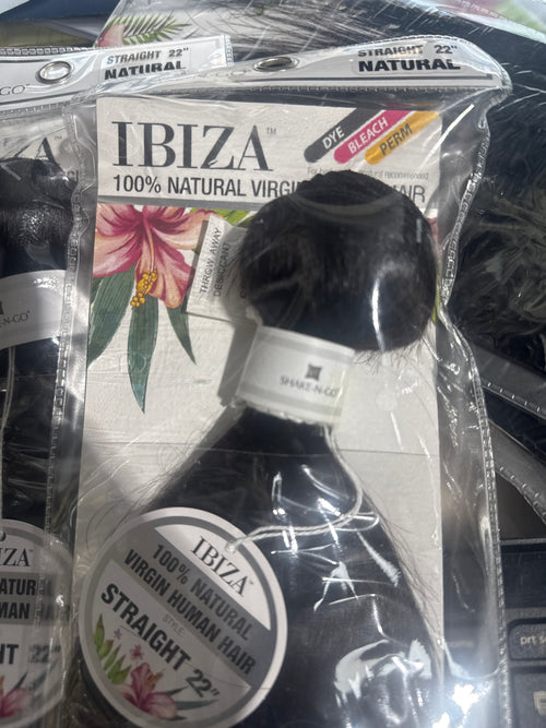 SHAKE N GO  IBIZA 100% NATURAL VIRGIN HUMAN HAIR