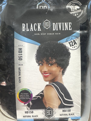 BLACK DIVINE 100% UNPROCESSED VIRGIN INDI REMI HUMAN HAIR