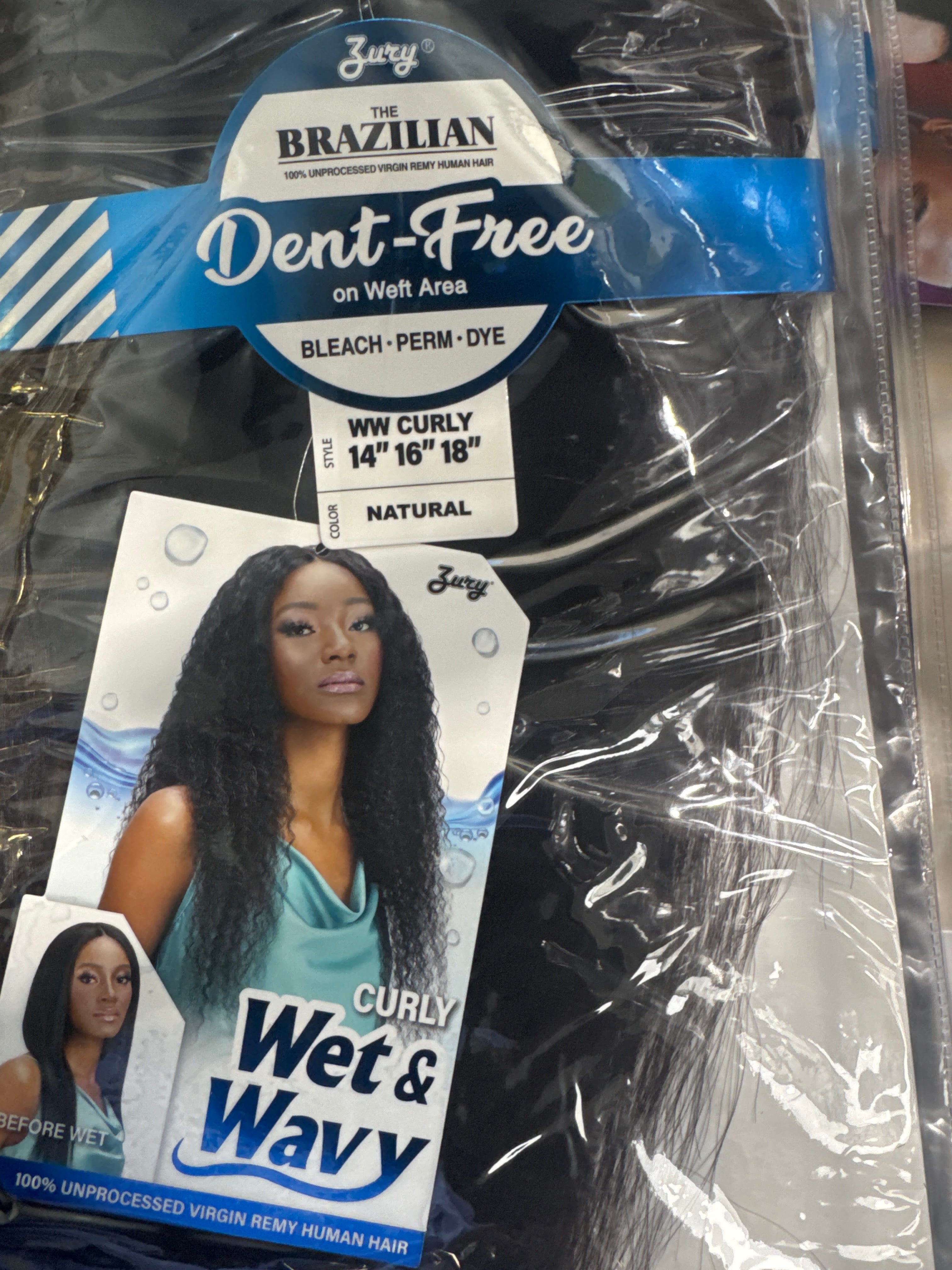 ZURY BRAZILIAN UNPROCESSED HUMAN HAIR