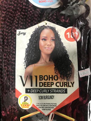 ZURY V11 BOHO CURLY CROCHET BRIADS