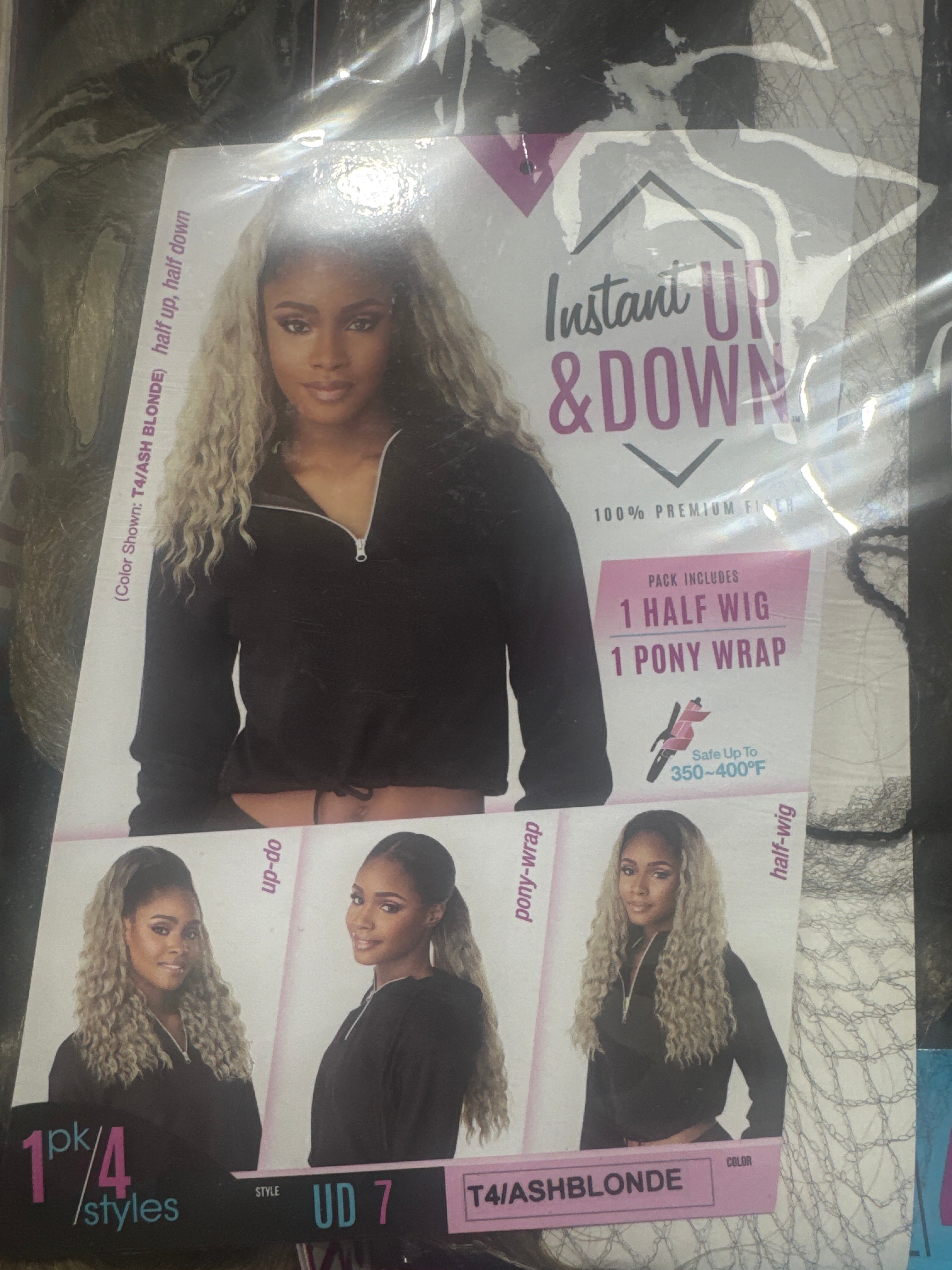 SENSATIONNEL INSTANT UP&DOWN 100%PREMIUM WIG PACK